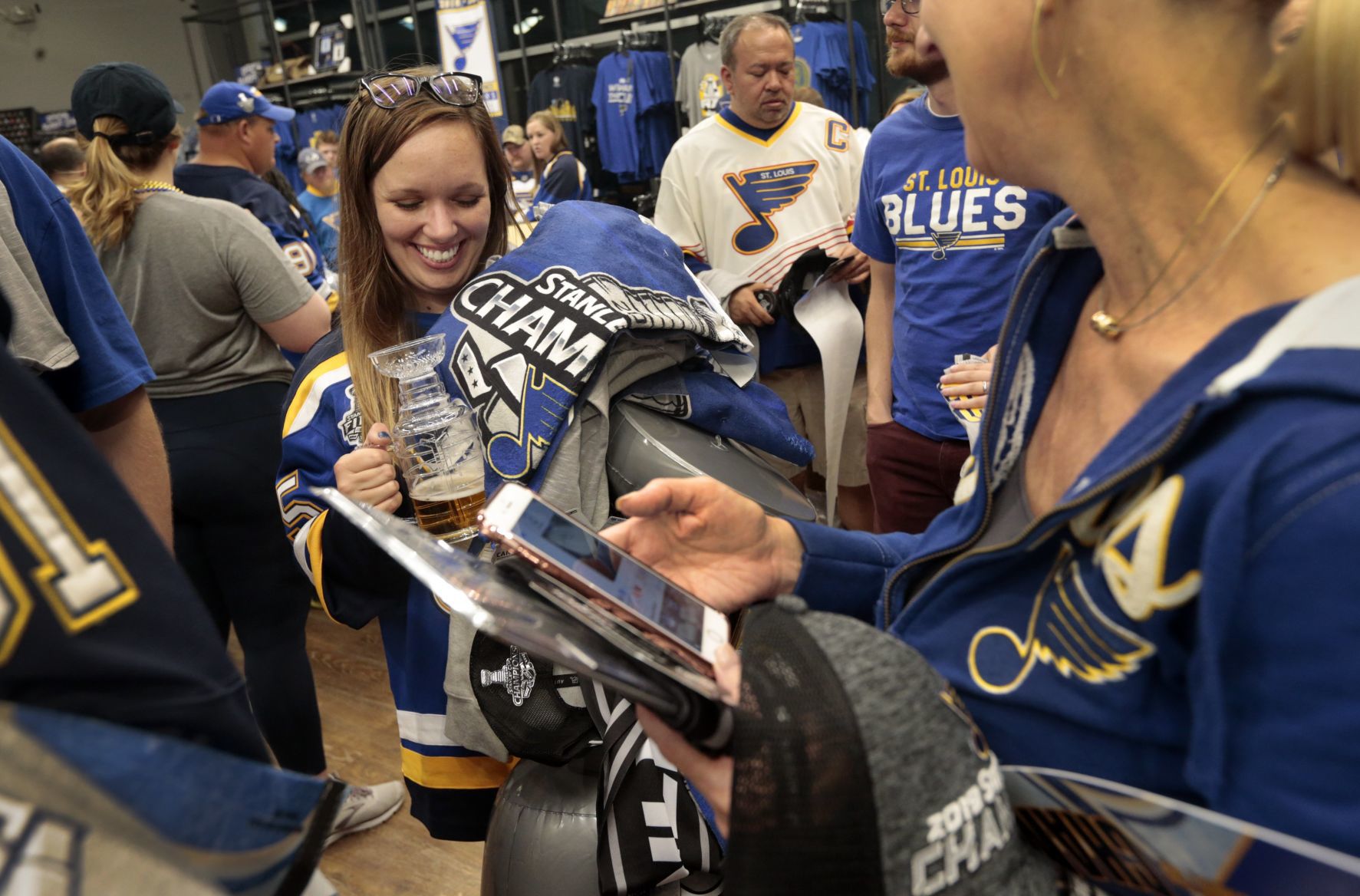 Blues win The Cup
